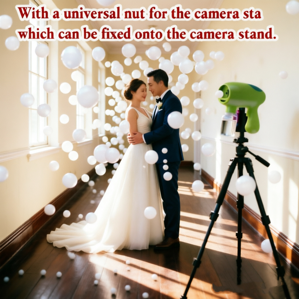 Wiederaufladbare Nebel-Blasenmaschine mit Typ-C-Anschluss und Rauchblasen für Partys, draussen, drinnen, DJ, Hochzeit, Fotografie, Kindergeschenk, Spielzeug