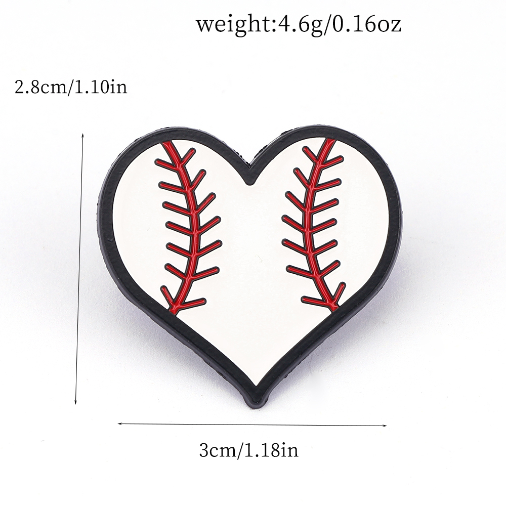 4pcs/set Cartoon Balls Enamel Lapel Pins Football Brooches Men Badge on Backpack Clothing Accessories Friends