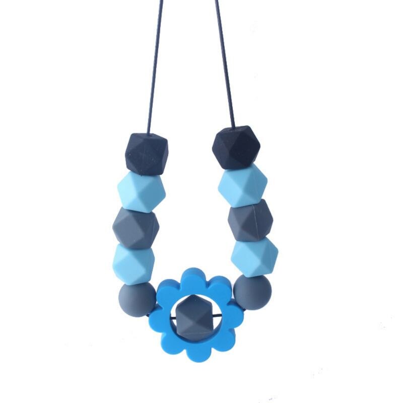 NewBaby Farbige Ungiftig Geometrische Molaren Anhänger Beißring Armband Molaren Stick Silikon Biss Stick Niedlichen Cartoon-Muster ToyNew