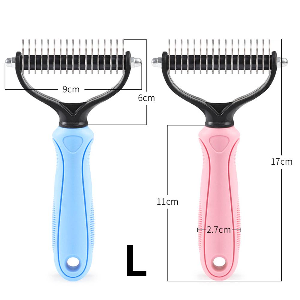 Huisdieren vacht knoop snijder borstel voor honden trimkam stalen haar kam hondenhaar borstel kattenkam huisdier haar verwijderaar voor dierenbenodigdheden