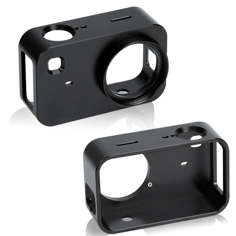 Camera Frame Case with Lens Cap Protector & 37mm UV Filter for Mijia Mini 4K