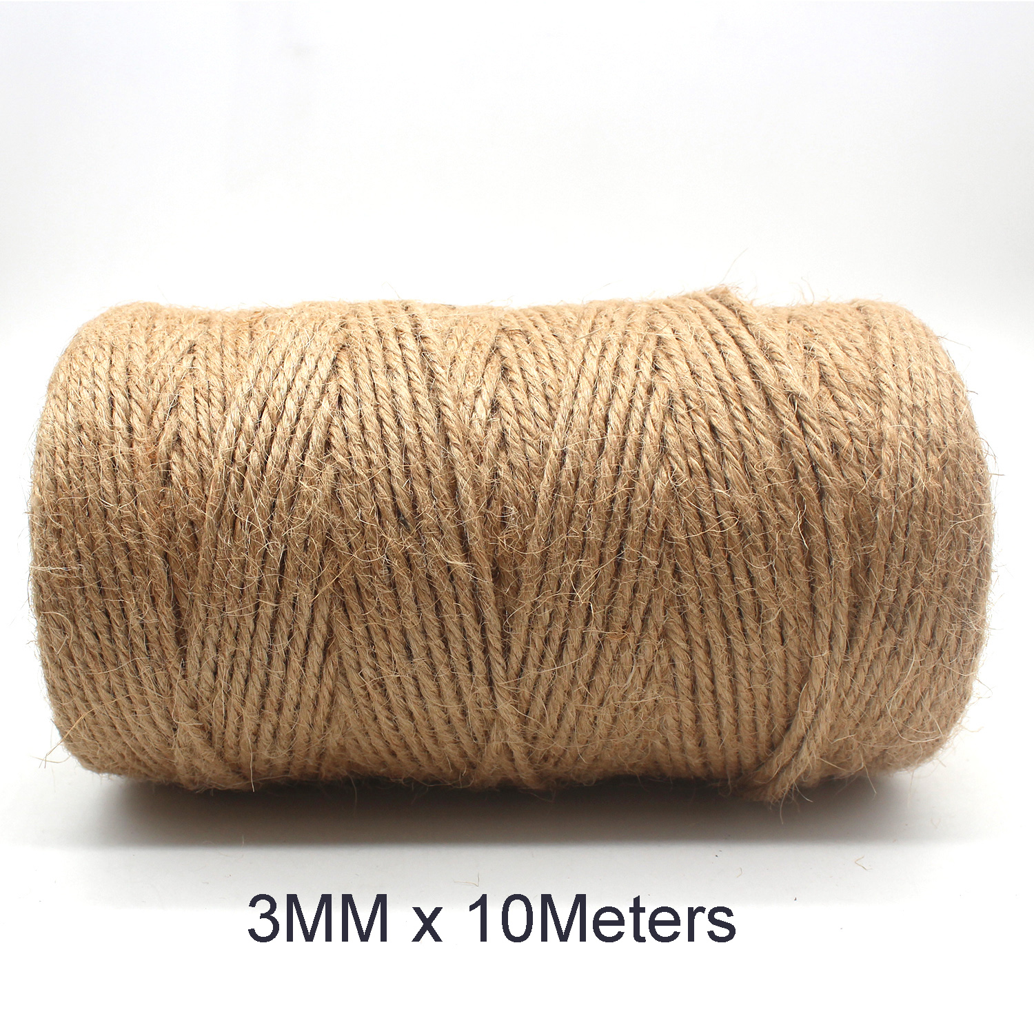 Natuurlijke Jute Touw String Lint Voor DIY Ambachten Bruiloft Kerst Home Decortion Vintage Jute Koord Touw Draad Naaien Party: Antique Zinc