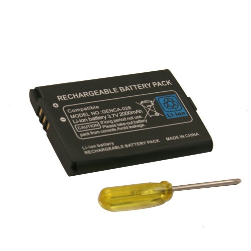 2000mAh 3.7V Oplaadbare Lithium-ion Batterij + Tool Kit Pack voor Nintendo 3DS