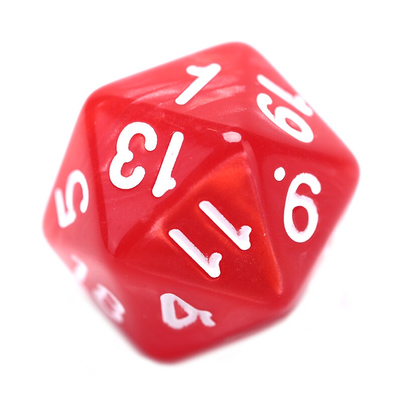1pcs 20-sided pearl dice game dice bar party party game props