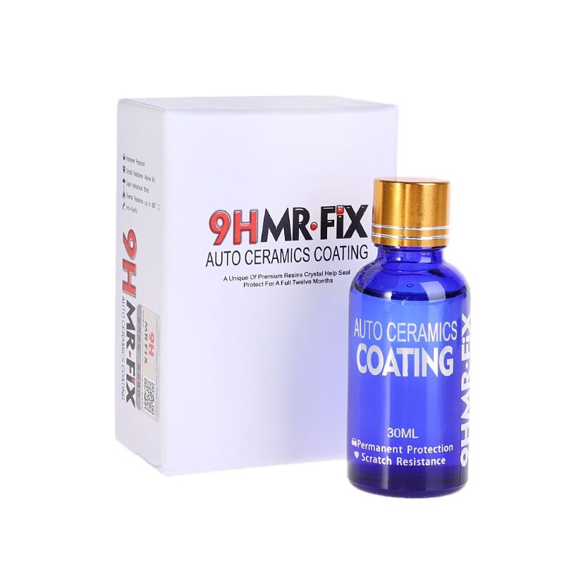 Revestimiento de pintura antiarañazos para coche, esmalte líquido de cerámica, 30ML, 9HMR