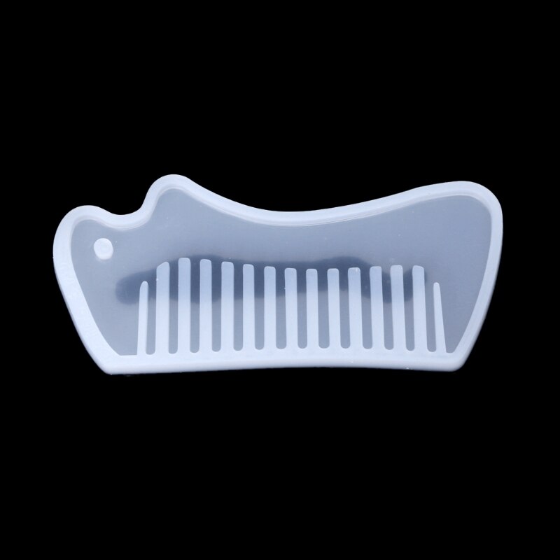 3D Transparent Silicone Comb Mold Epoxy Resin Molds For DIY Jewelry Making Tools