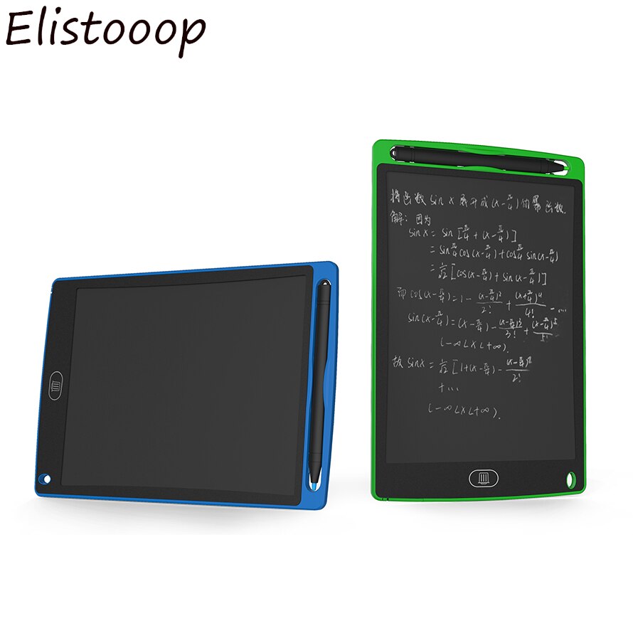 Elistooop LCD Writing Tablet E-Writer Pad con Gomma Pulsante di Blocco 8.5 pollice con Disegno A Penna