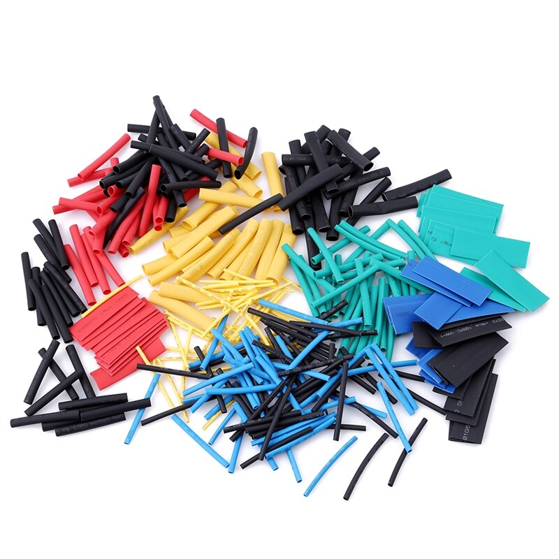 Heat Shrink Tube Kit Insulation Sleeving Termoretractil Polyolefin Shrinking Assorted Heat Shrink Tubing Wire Cable