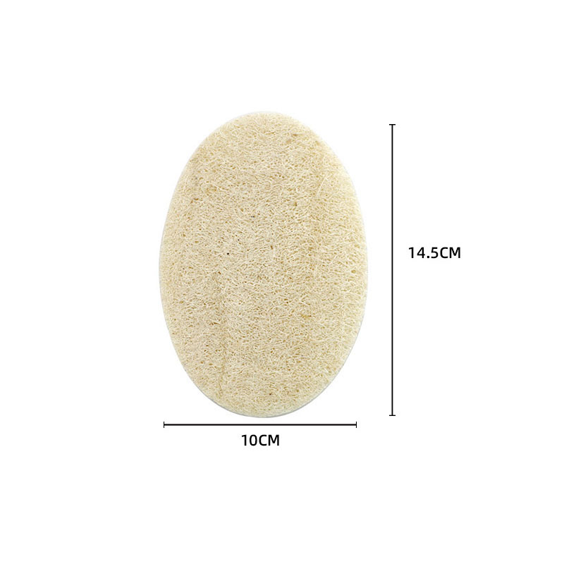 Naturlig luffasvamp disktrasa luffa skurdyna ekologisk plantering hushållskök ren borste diskmaskin: Blå