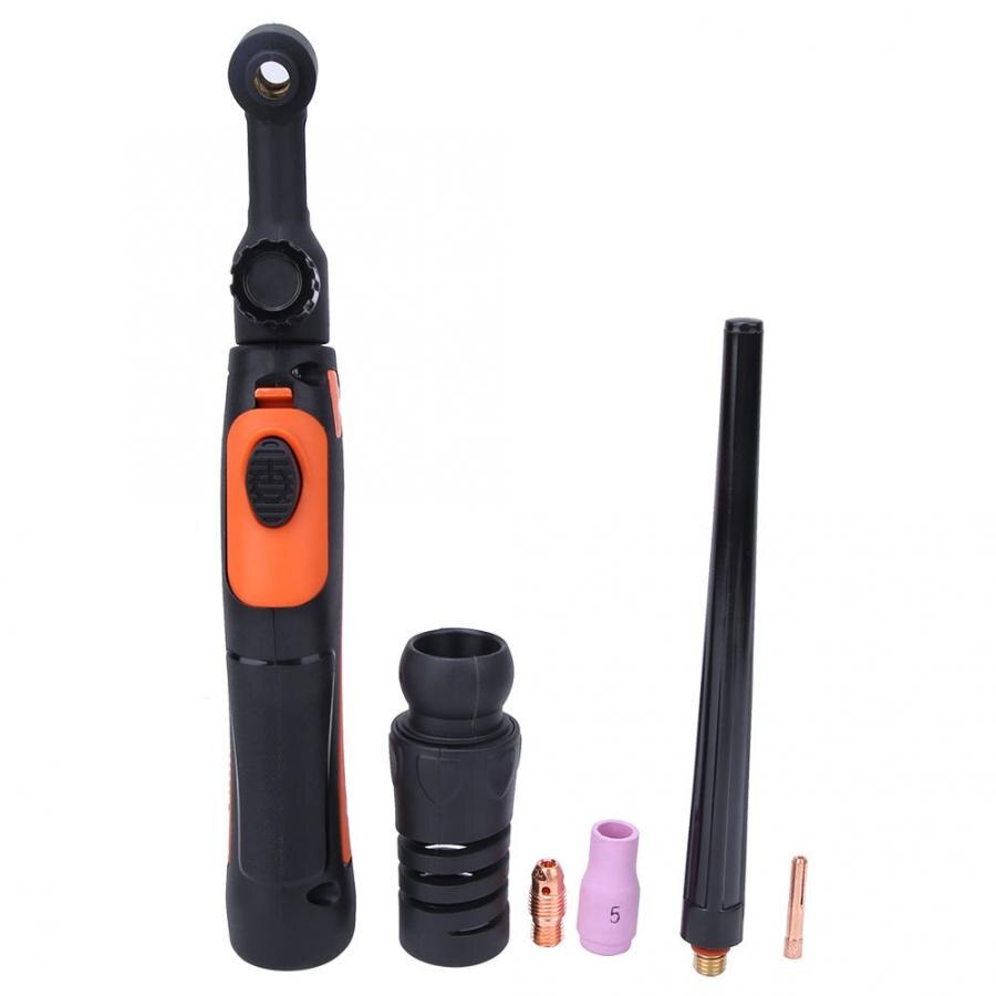 TIG Welding Torch Consumables Head Body Collet Ceramic Nozzle Long Back Cap Kit TIG Alumina Nozzle