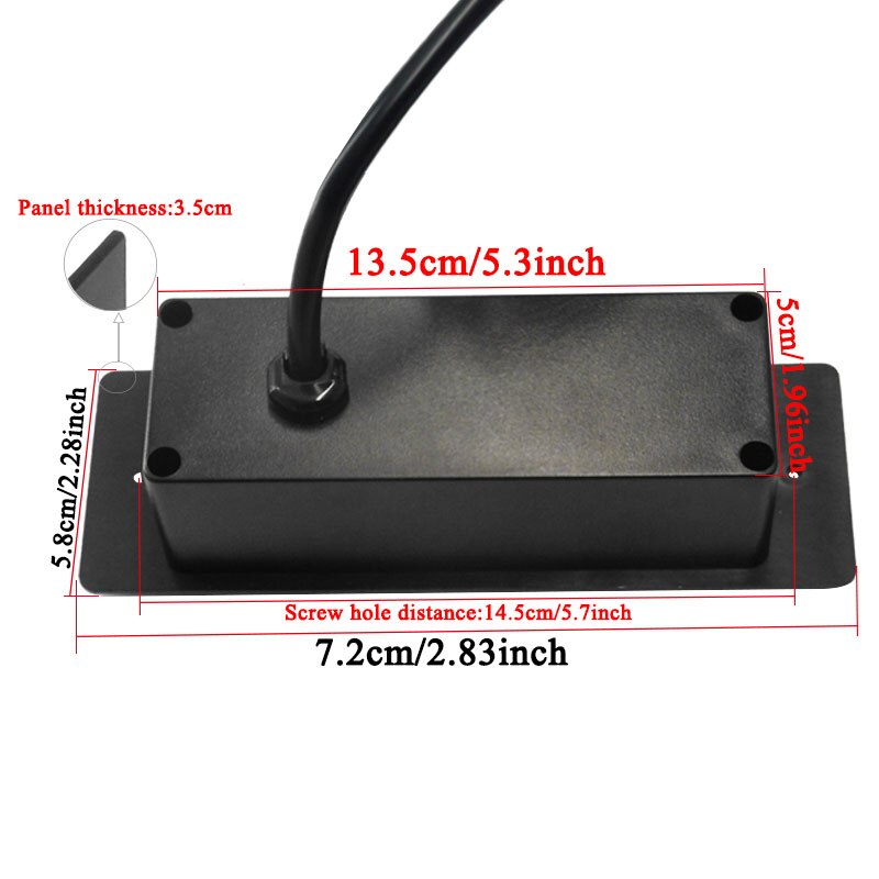 Embedded Desktop Muur Outlets Power Distributeur Socket 2USB Eu Uk Us Au Israël Universele Socket Extension Socket 2M Cord