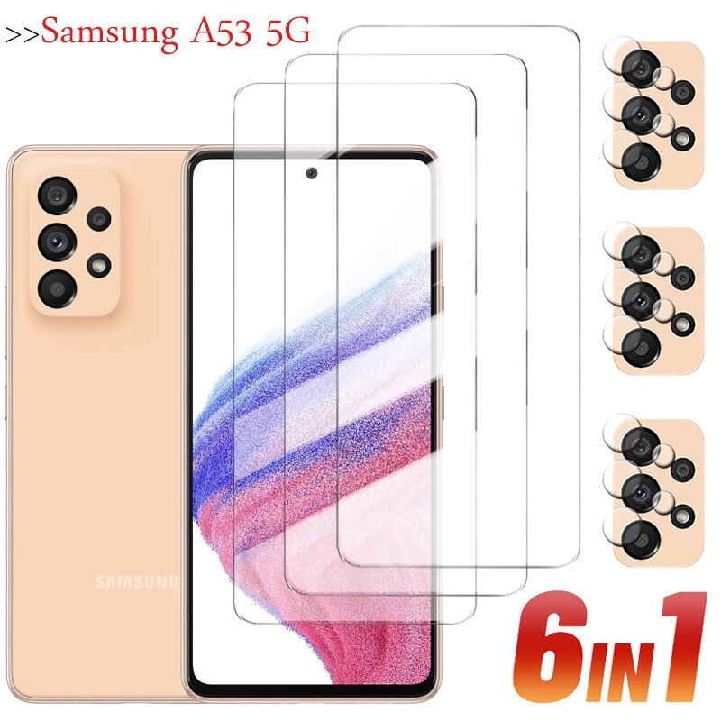 Pelicula Samsung A53 5G Protective Glass A53 Samsung Sansung Galaxi A 53 5G Screen Protector Film For samsung galaxy a53 Glass