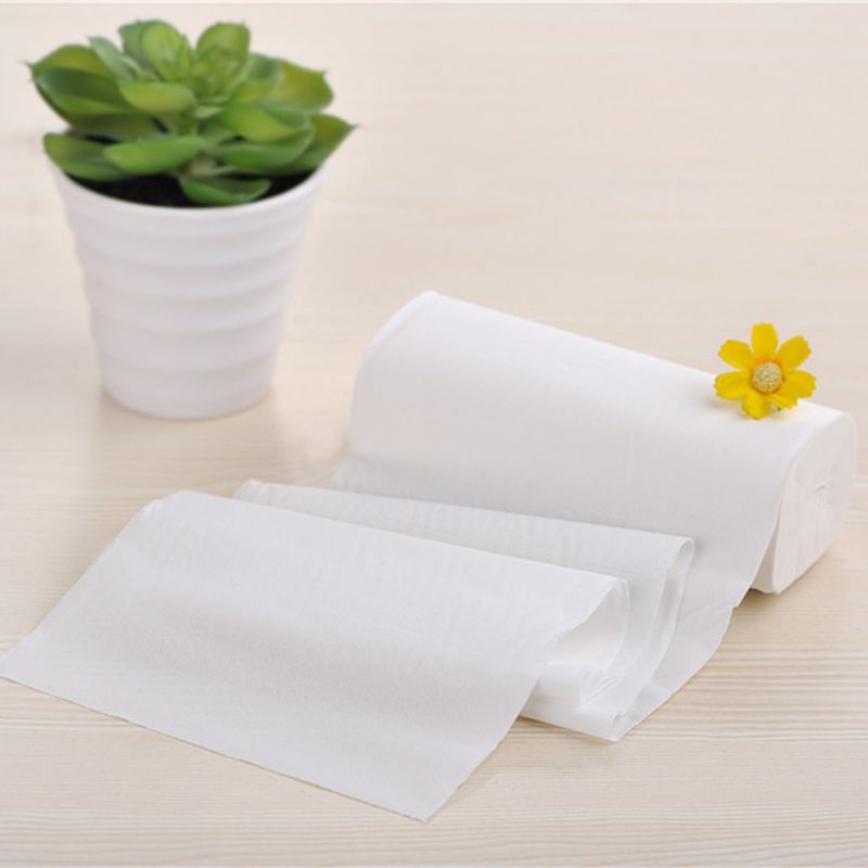 12 Rolls Toilet Paper Silky Smooth Soft Virgin Wood Pulp Paper 4-Ply Tissues