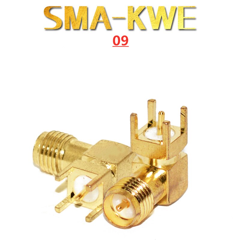 5PCS RF SMA Adapter Kit SMA-KE/KWE Adapter IPEX/IPX Radio Frequency GPS Antenna Base RF Male and Female Connector RF Convertor: Type-09