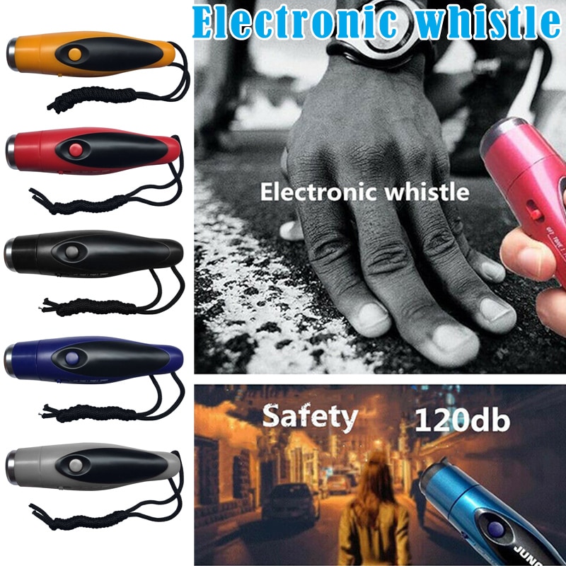 High Decibel 3 Tones Electronic Whistle For Running Fitness Equipment Football Tennis Outdoor Sports Whistle Sports