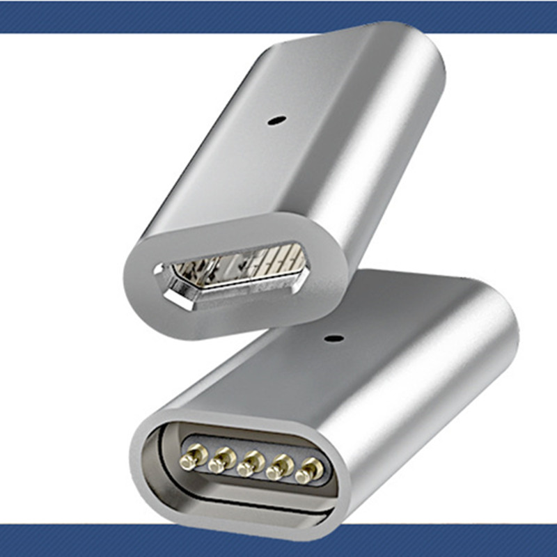 Type C Type-C Magnetische Adapter Snel Opladen Magneet USB-C Cable Adapter Voor Xiaomi Voor Huawei Voor Android smart Telefoon YS-158