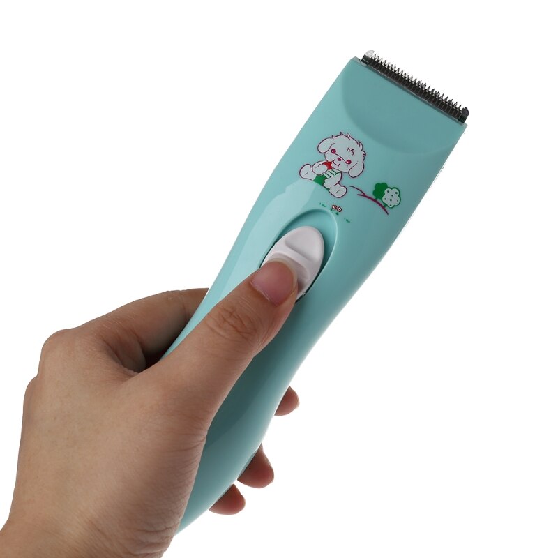 1 einstellen Baby Haar Trimmer Elektro Stille Haarschneidemaschine Rasierer Wiederaufladbare Begrenzte Kamm 57BF
