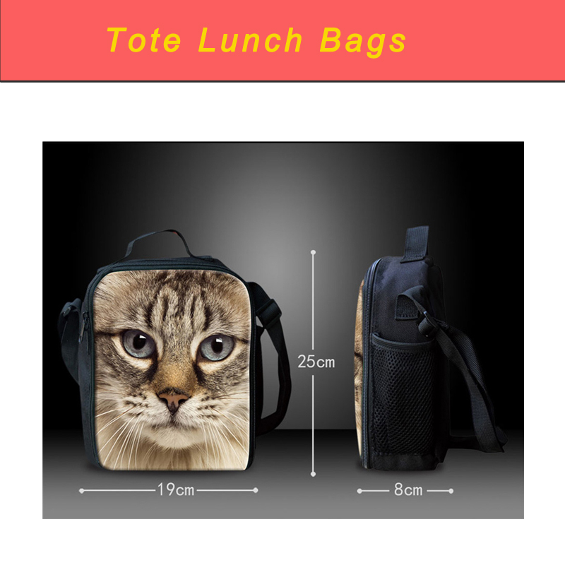 INSTANTARTS Cool Galaxy/Universe Wolf Print Schooltas voor Jongens 3 STUKS Set Rugzakken Kinderen Casual Middelbare School Student Rugzak