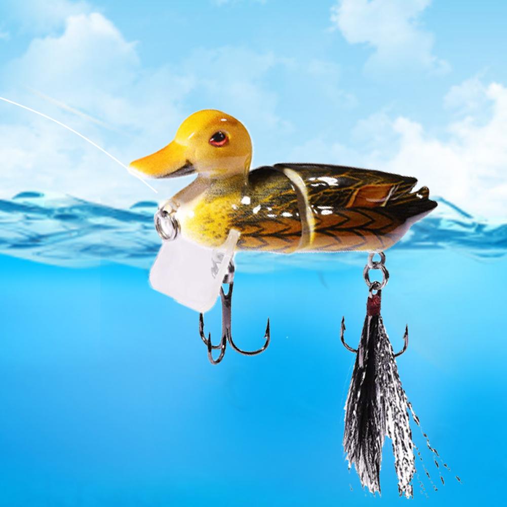 Duck Lures Baits Fishing Hard Lures Floating Lure With Double Hooks For Fishing Lovers Outdoor Fishing