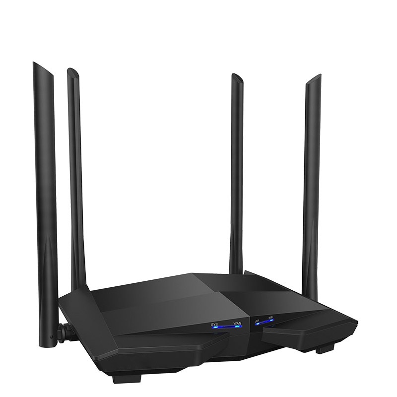 1200Mbps Gigabit Wireless Wifi Router Dual band 2.4G/5G 1 WAN+3 LAN Gigabit Port 802.11AC 1GHz CPU 128 DDR3 Smart App Manage