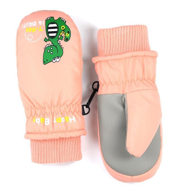 Wasserdicht Winddicht Warme freundlicher Ski Fäustlinge Finger Handschuhe freundlicher Ski Handschuhe Winter Kleinkind Schnee Handschuhe für Mädchen Jungen