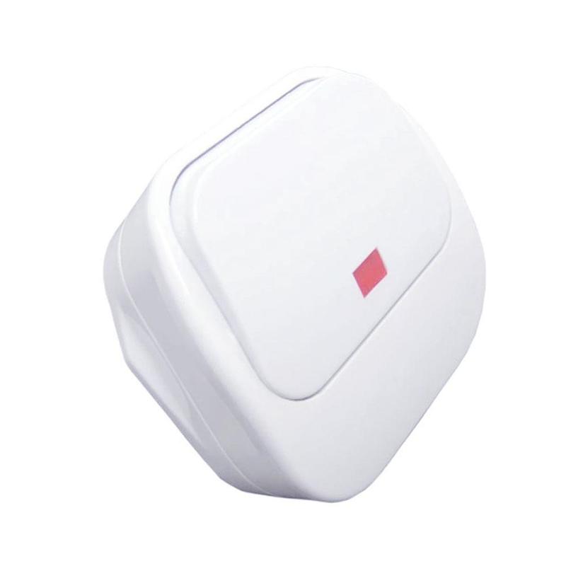 13A 250V AMP UK Plug with White Switch Switched Mains Plug White Red Neon Indicator Light
