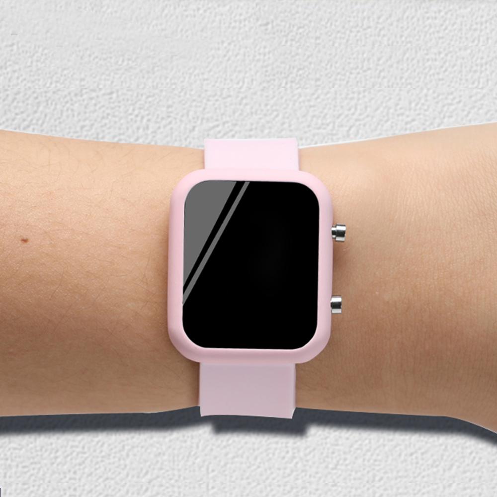 Brand Kids Watches Black Led Silicone Watch Boys Electronic Clock Children Watches Relogio Infantil Sports Wristwatch