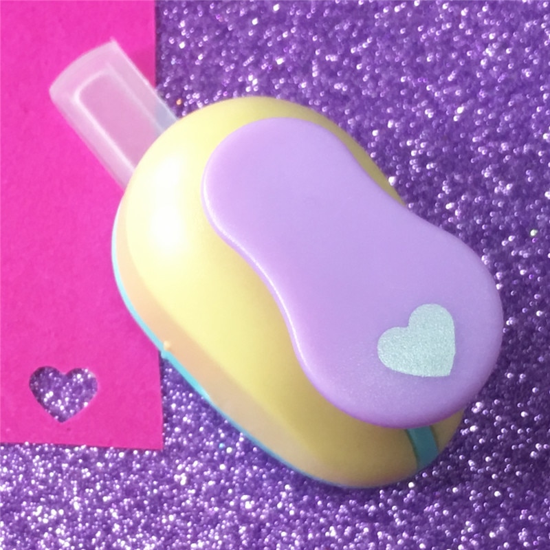 3/8 inch Heart shape paper cutter school craft punch perfurador scrapbook loving hearts hole punch for kids furador diy puncher