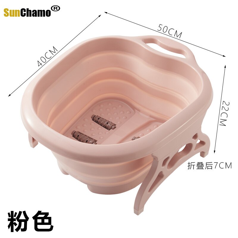 Bain de pieds repliable en plastique, Spa pédicure, pied à bulles, trempage, Sauna, maison, bain à remous, nouvel arrivage