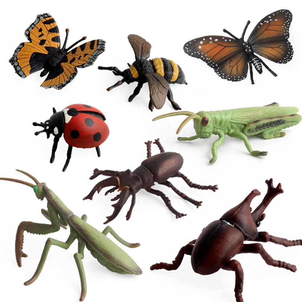 Simulatie Pvc Insect Bug Dier Figuur Model Educatief Kids Rollenspel Speelgoed