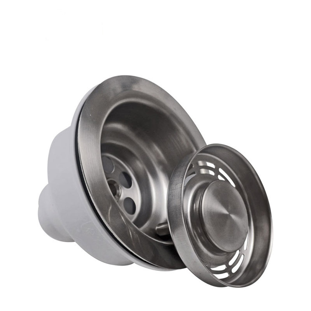Talea 114mm rostfritt stål diskbänk avloppssil köksinredning handfat avlopp kökstillbehör diskho filter proppxk 301 c 001