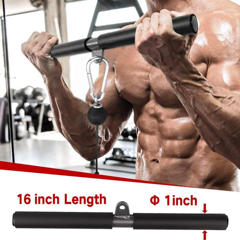 Fitness Arm Spier Trainer Biceps Triceps Trainer Workout Gewichtheffen Home Gym Pols Roller Sterkte Training Pull Rope