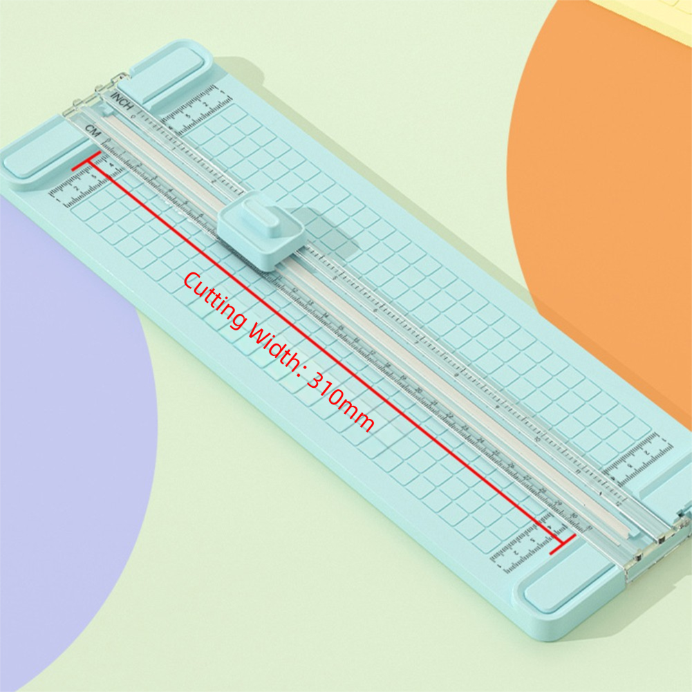 4 in 1 Multifunctional Paper Cutter Manual Paper Trimmer Craft Paper Cutter with 4 Style Scrapbooking Tool