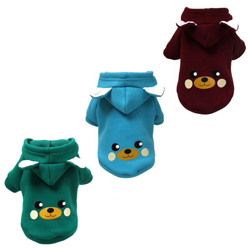 Vêtements de manteau pour petit chien | En coton, vêtements pour petit chien, Chihuahua Yorkshire, vêtements d'animaux de compagnie Ropa Perro chiot, vêtements à capuche pour chien, tenue d'animaux