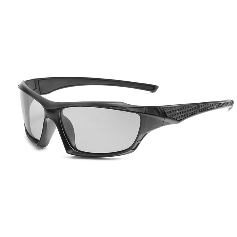 Polarisierte Sonnenbrille männer Fahren Brille Fahrrad Sonnenbrille Photochrome Chamäleon Fahren Gläser gafas ciclismo photochrome: Schwarz