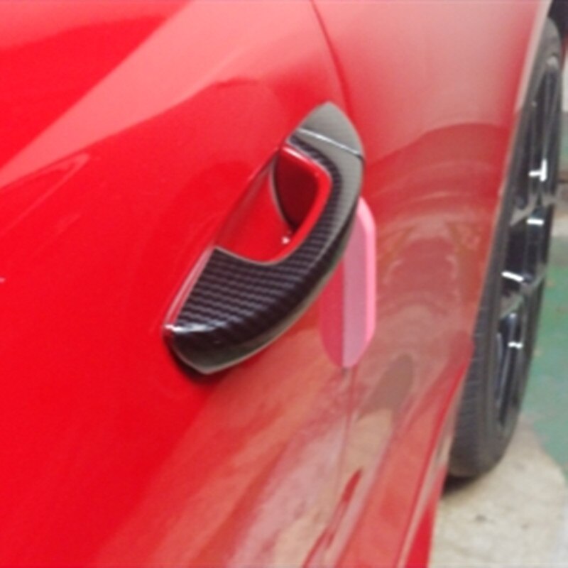 suitable for volkswagen vw golf 6 mk6 accessories Door Handle Cover trim handles covers plastic Imitation carbon fiber