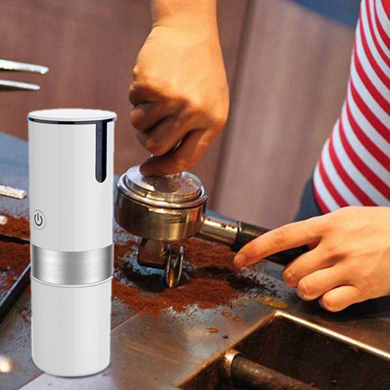 Outdoor Car Kcup Capsule Coffee Grinder Portable Electric Coffee Milling Coffee Bean Grinding Stainless Steel Cup