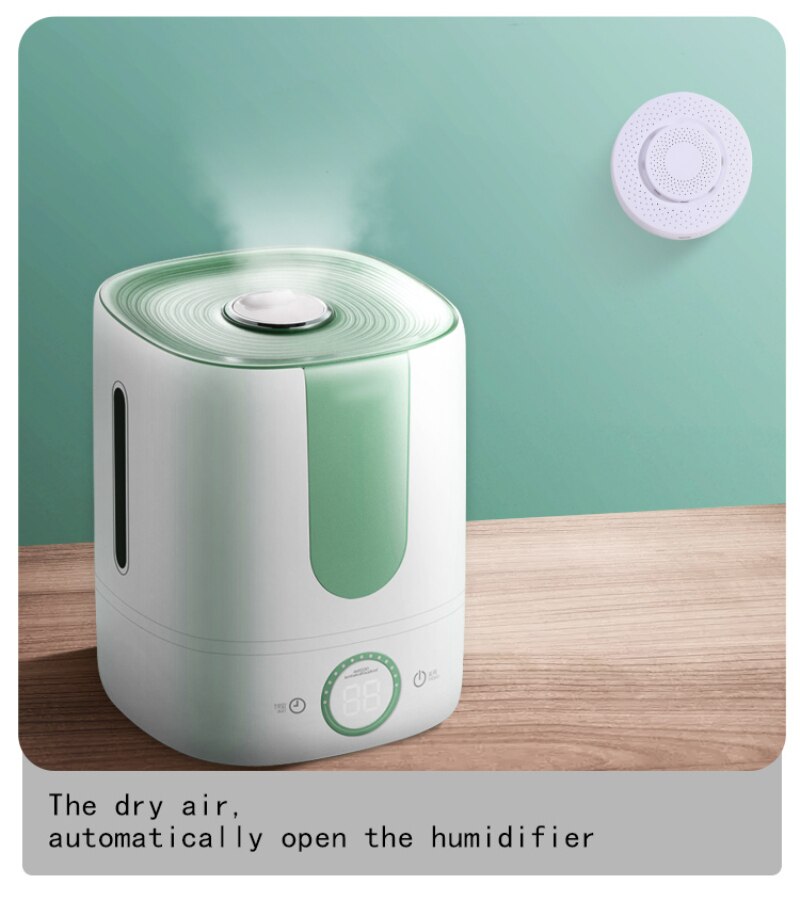 Tuya Smart WIFI Air Box Formaldehyde VOC Carbon Dioxide Temperature and Humidity Remote Detection Brand and