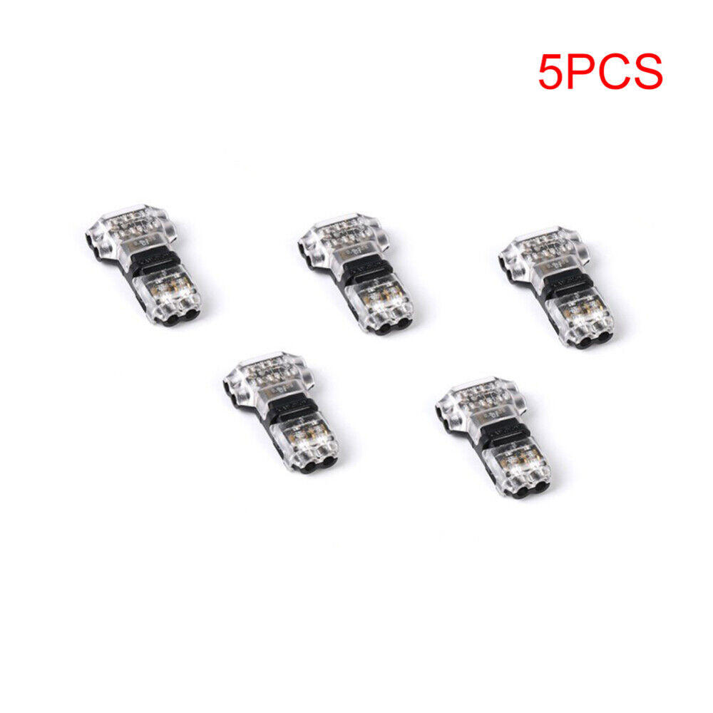 Cable de 12V conector a presión conexiones terminales carpinteros enchufe automático 1/5/10/20 unids/set: Marfíl