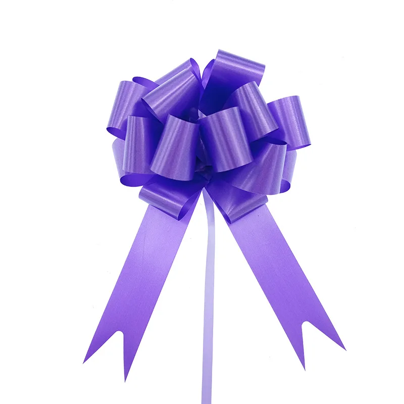 30 stuks kerstslinger bloemlint bruiloft geschenkdoos verpakking lint stereoscopische bolvormige hand getrokken bloem: Licht Geel