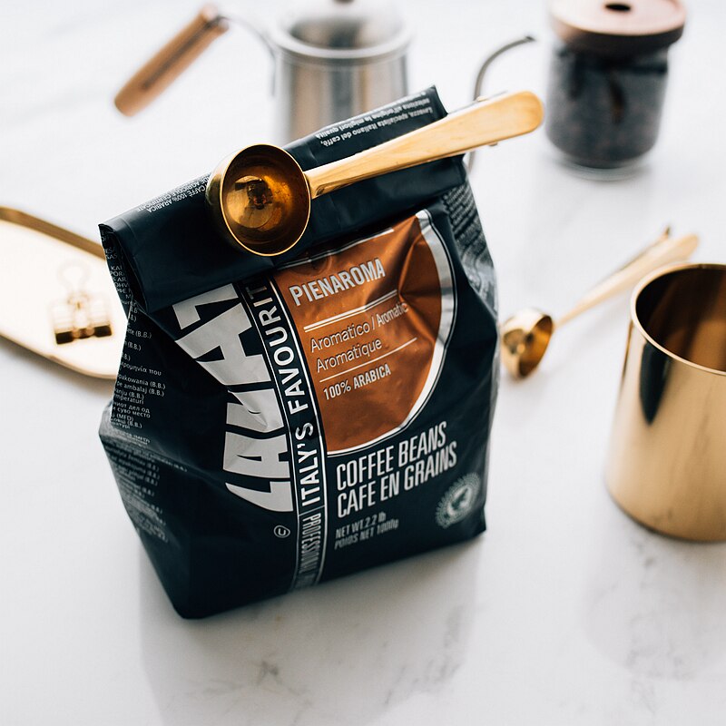 Multifuction guld kaffe te sked rostfritt stål tätning klipp pulveriserad mjölk snacks mät sked dekoration kök verktyg 1 pc
