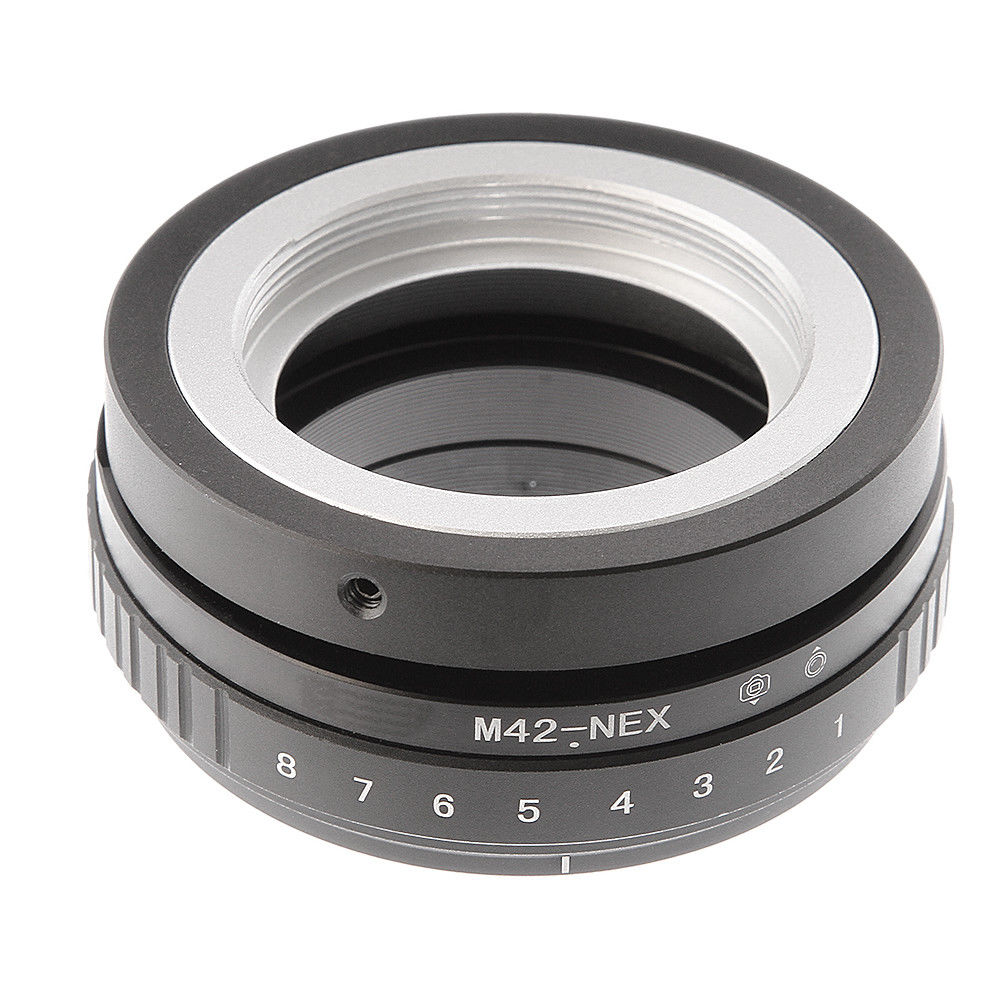 FOTGA Neigung-Schicht 360 Grad Adapter Ring für M42 Objektiv Sony E NEX-3 3C 3N 5 F3 A6000 a5000 A3500 A3000 A7 A7R Dslr Kamera
