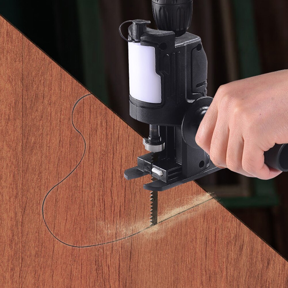 Household Electric Drill Modified Electric Saw Electric Reciprocating Saw Saber Saw Power Drill to Jig Saw Woodworking Tool