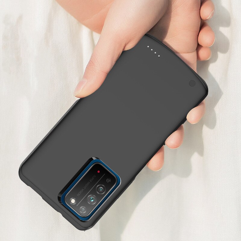 6800Mah Silm Siliconen Shockproof Acculader Case Voor Oppo Reno 4 Pro Extenal Power Bank Voor Oppo Reno 3 pro Powerbank