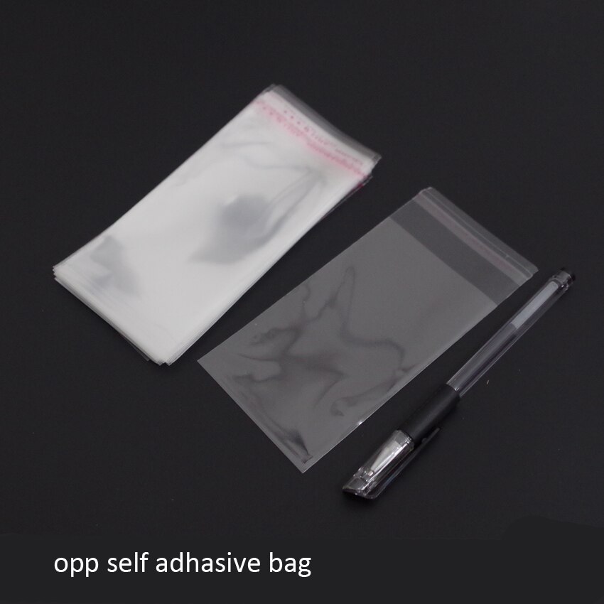 300pcs/lot Clear Resealable BOPP/Poly/ Cellophane ... – Grandado