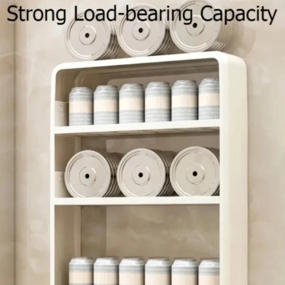 Wall Mounted Storage Shelves Kitchen Cabinet Seasoning Sorting Rack Bathroom Organizer Shelf Home Miscellaneous Storage Racks