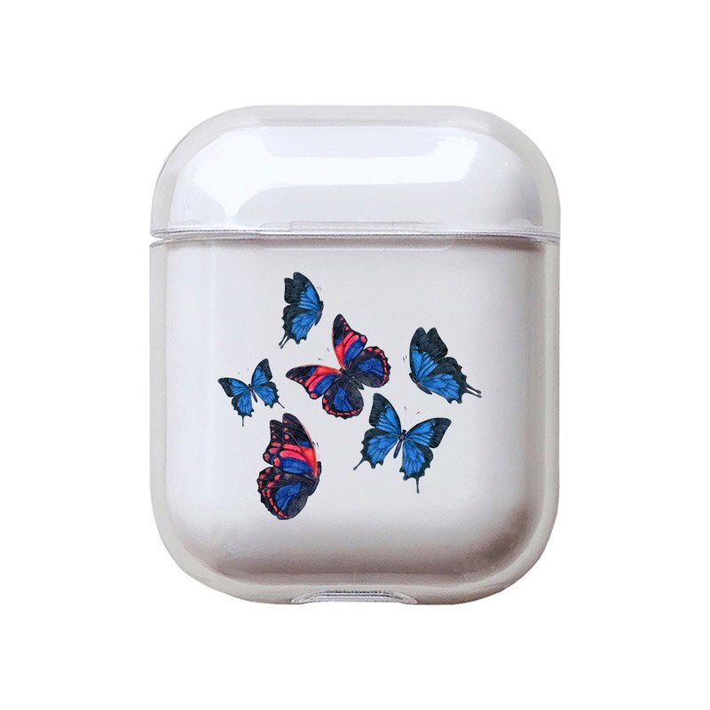 Funda de mariposa para Airpods Pro 2, funda bonita a la con dibujos, funda rígida para Airpods 2 Pro y cargador: WS162-6ForAirpods