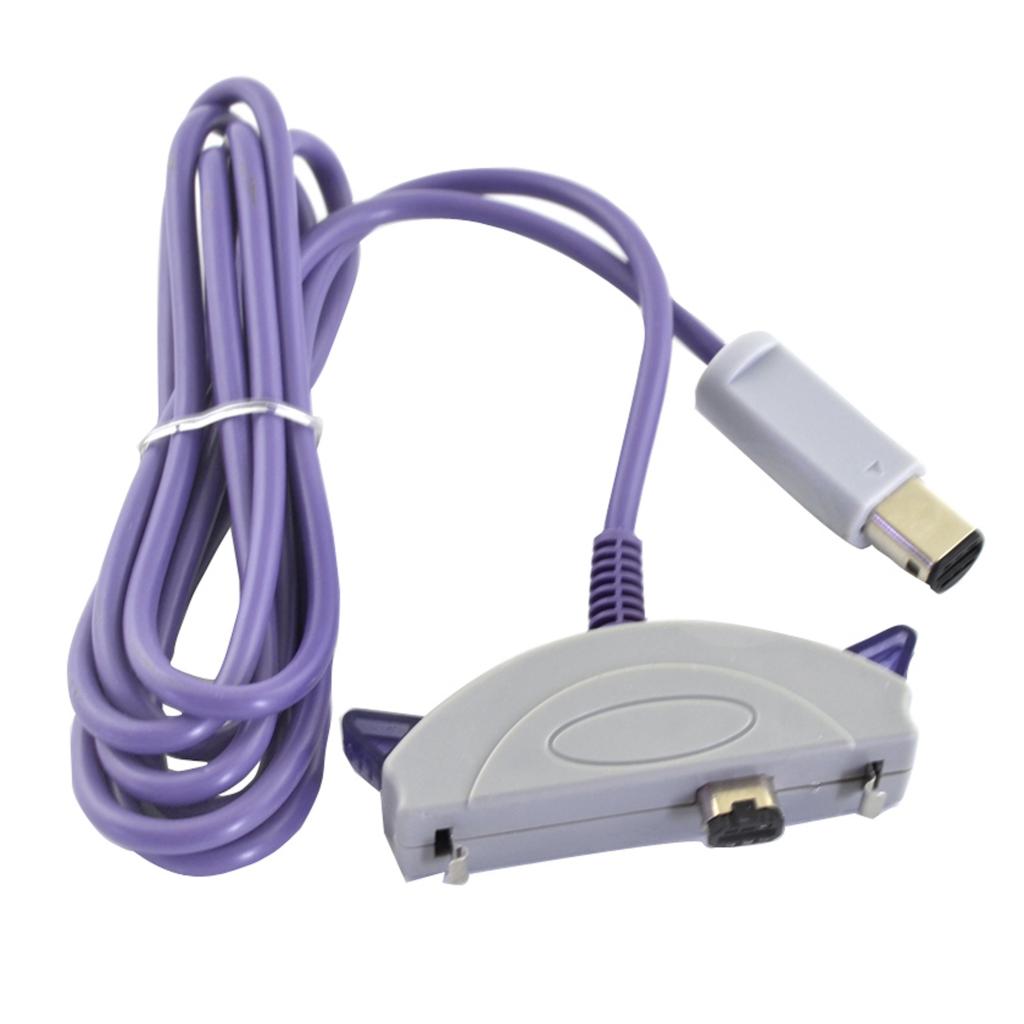 Link Cable Adapter for GameBoy Advance to for Gamecube 1.8m Purple