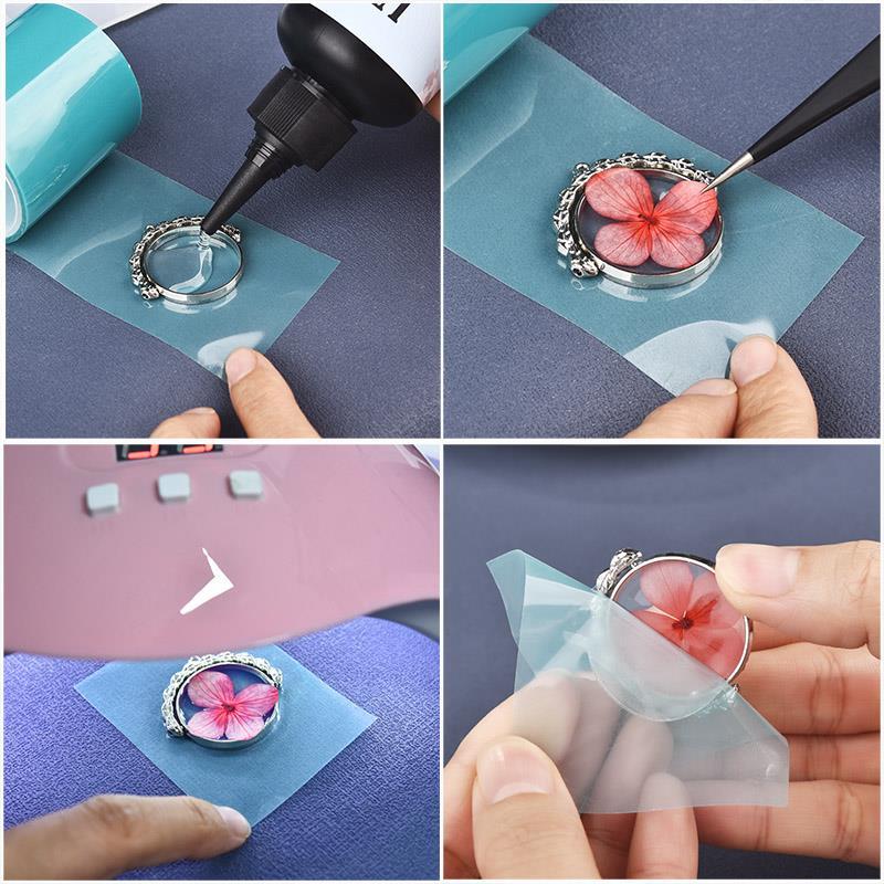 10/25/30/50/60g uv-hartslim snabbtorkande klart hårt epoxihartslim smyckestillverkning transparent uv-lim ultraviolett härdande