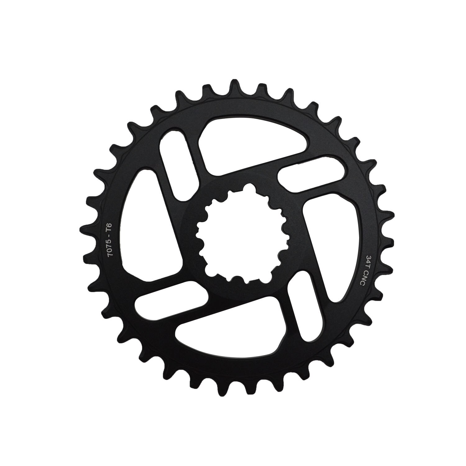 3mm offset MTB Direct Mount Round Chainring Narrow Wide AL7075-T6 30T / 32T / 34T / 36T / 38T For SRAM GXP Chainwheel